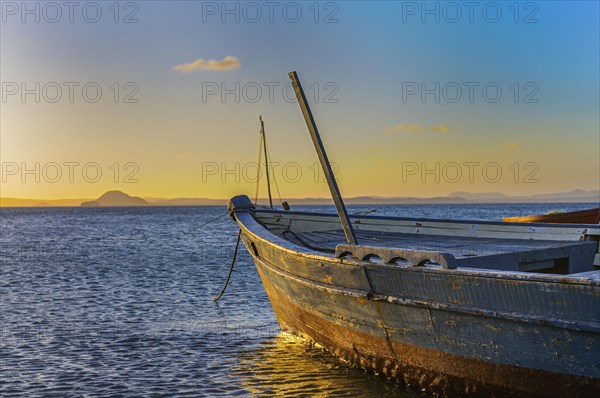 Fishing boat in the harbour of Diego Suarez