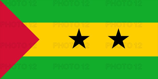 National flag of Sao Tome and Pricipe