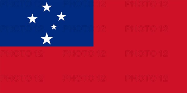 National flag of Samoa