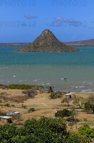Volcanic cone in the bay of Diego Suarez