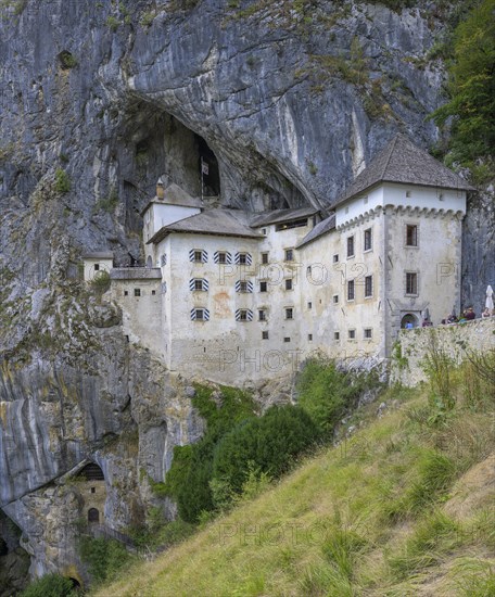 Medieval cave castle