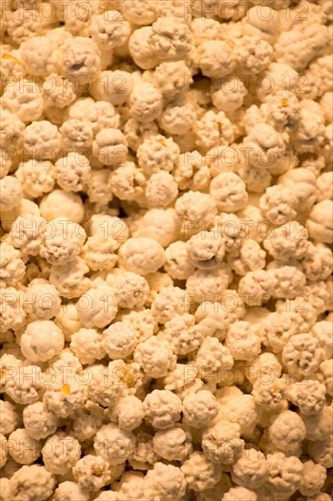 A pile of Turkish style sugar-coated chickpeas