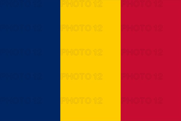 National flag of Chad