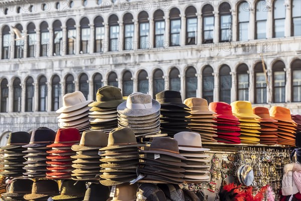 Hats in bright colours