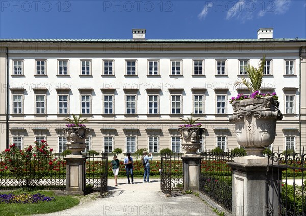 Mirabell Palace with Mirabell Gardens