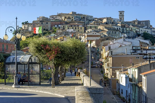 View of the old town from Piazza Fontana