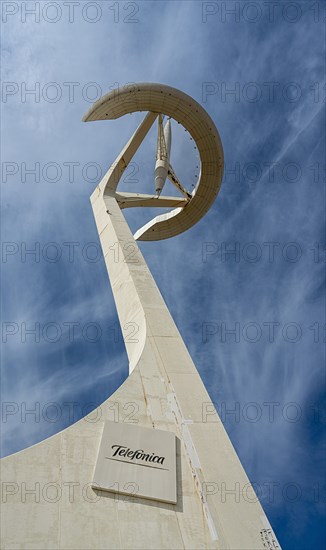 Torre Telefonica or Montjuic Tower on the Olympic site
