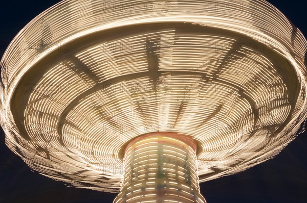 Carousel at night