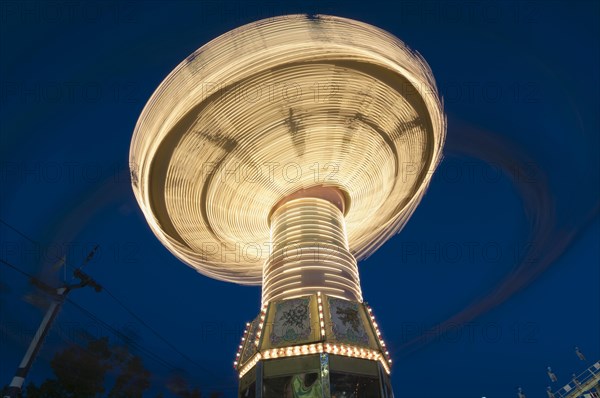 Carousel at night