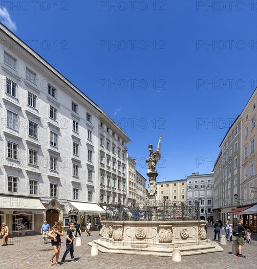 Florianibrunnen from 1734