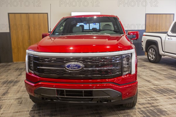 The Ford F-150 Lightning electric truck