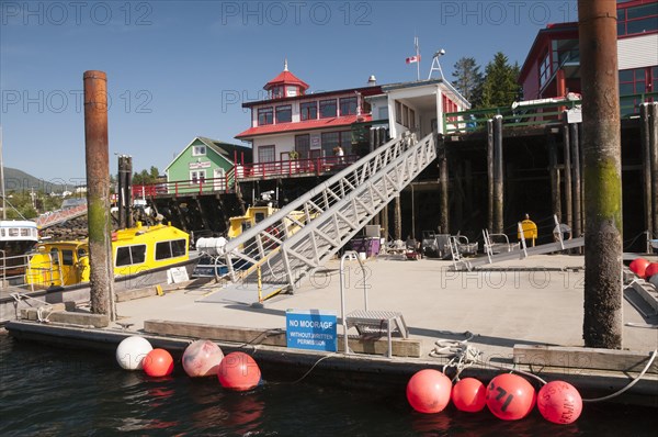 Moorage in Cow Bay