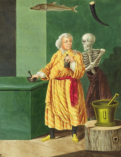 Der Tod kommt zum Apotheker