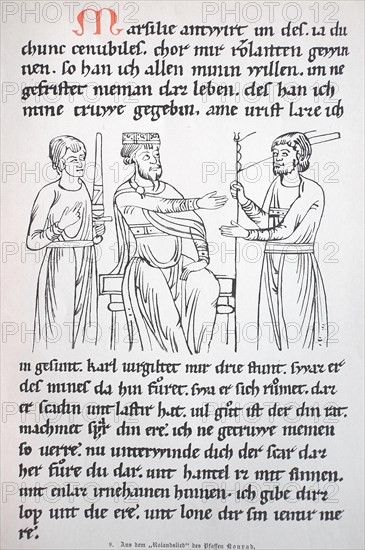 The picture shows King Cernubiles