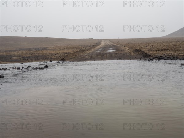 Flooded road