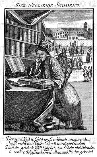 Der fleissige Student