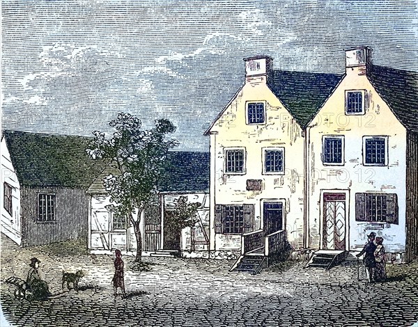 The birthplace in Mohrungen by the philosopher of philosophy and philosophy of religion as well as writers and linguists Johann Gottfried von Herder