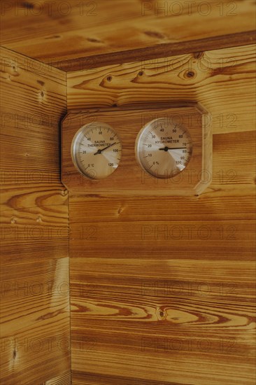 Sauna Thermometer & Hygrometer