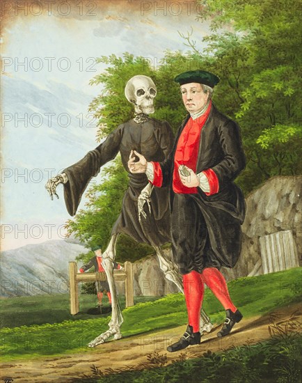 Der Tod kommt zum Bergmann
