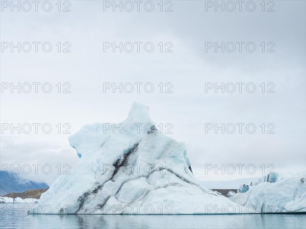 Iceberg in Joekulsarlon Glacier Lagoon