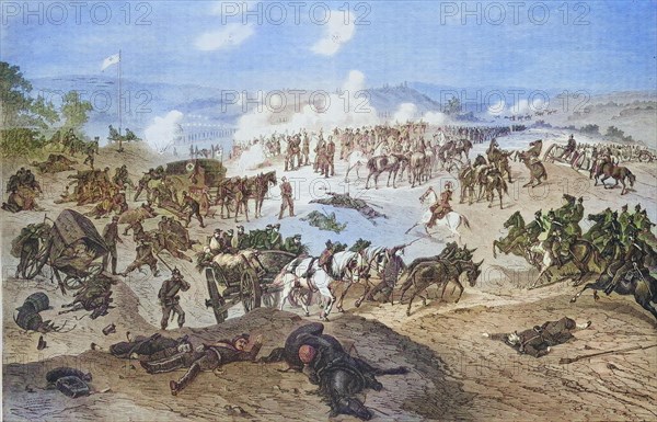 Battle and battlefield at Nouart