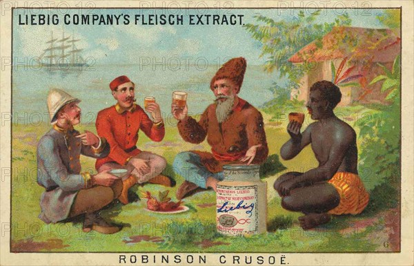 Picture series The Story of Robinson Crusoe