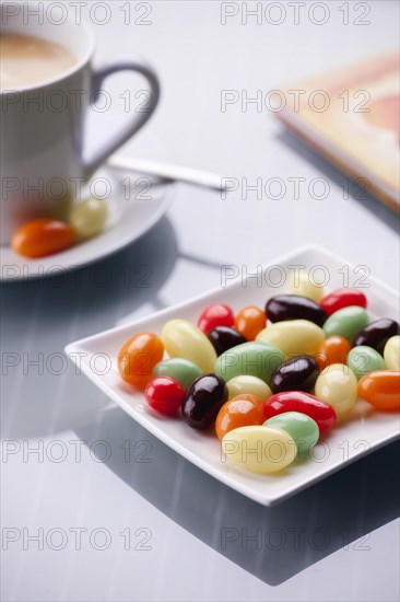 Small Easter Eggs in Porcelain Bowl