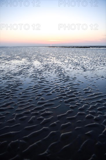 Sunrise in the Wadden Sea