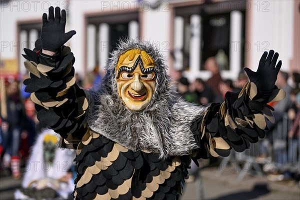 Narrenzunft Stangenbachgeister from Oberkirch-Zusenhofen at the Great Carnival Parade