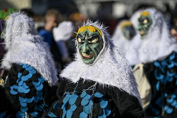Narrenzunft Stangenbachgeister from Oberkirch-Zusenhofen at the Great Carnival Parade