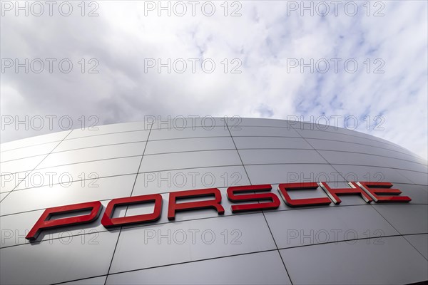 Porsche Square with Porsche Centre and Logo