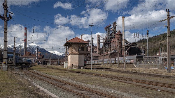 Donawitz steelworks of voestalpine AG, Leoben, Styria, Austria, Europe