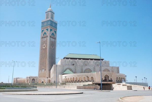 Hassan II Mosque, Casablanca, Morocco, Africa