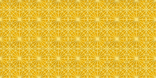 Islamic gold ornament vector seamless pattern