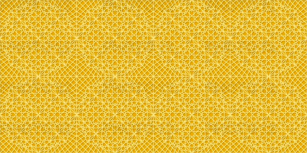 Islamic gold ornament vector seamless pattern