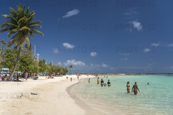 On the beach of Sainte-Anne, Guadeloupe, France, North America