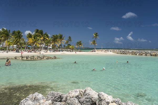 On the beach of Sainte-Anne, Guadeloupe, France, North America
