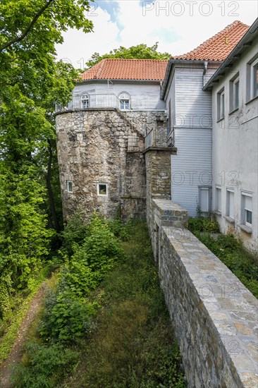 City wall, Nordhausen, Thuringia, Germany, Europe