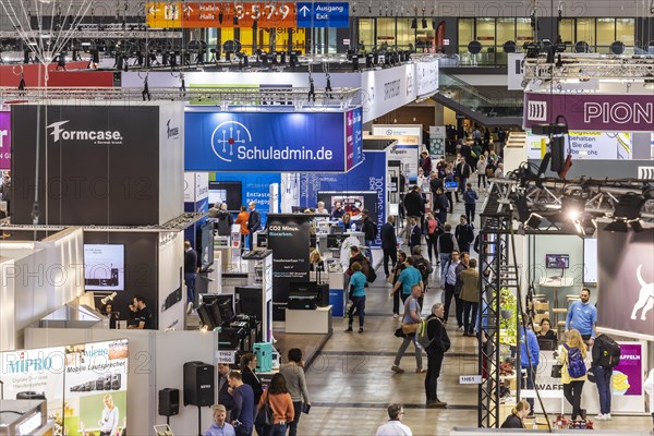 The trade fair Didacta is Europes largest education trade fair, visitors in exhibition hall 1. Target groups are teachers and trainers at kindergartens, schools and universities. Stuttgart, Baden-Wuer...