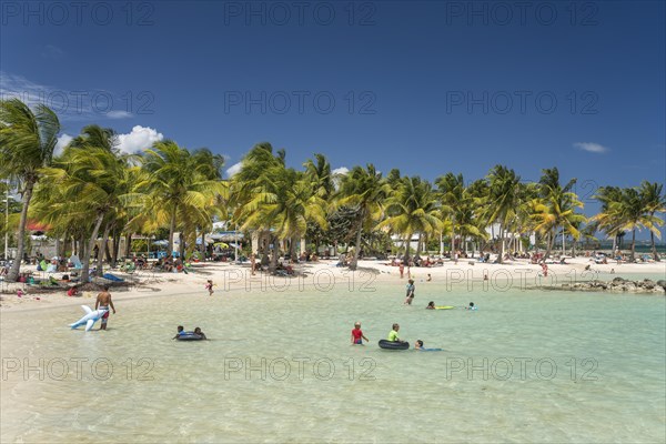 On the beach of Sainte-Anne, Guadeloupe, France, North America