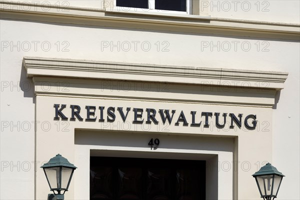 District administration of the Prignitz district
