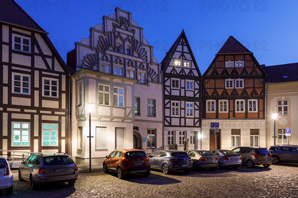 Church square in the medieval town centre