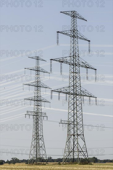 Electricity pylons