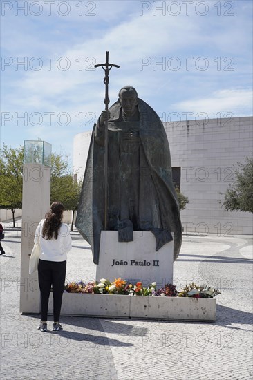 Statue of Pope John Paul II