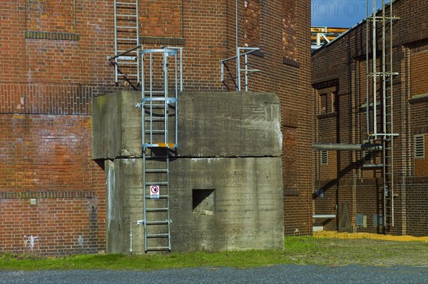 Former air raid shelter on the grounds of BWK