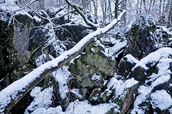 Felsenmeer in winter