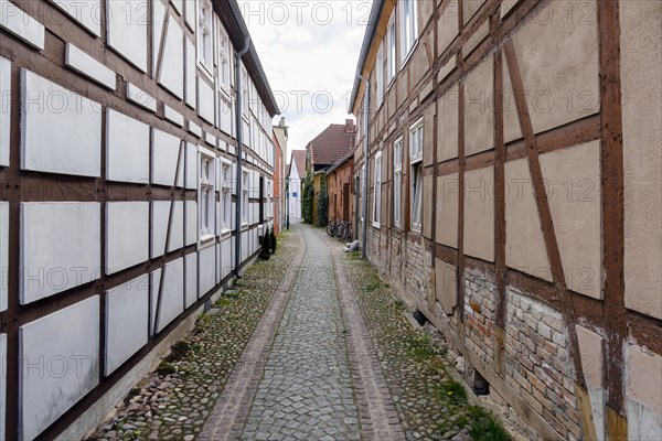 Narrow alleys in the medieval town centre