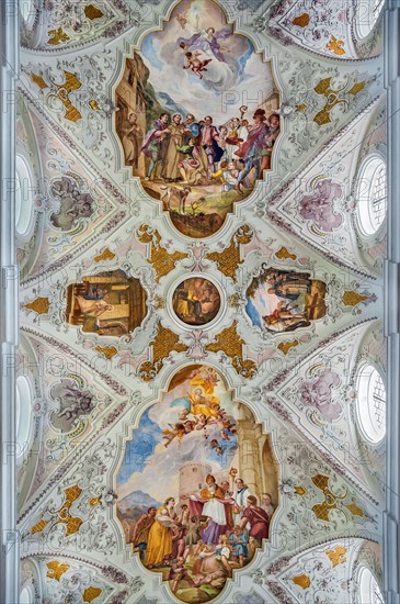 Ceiling frescoes