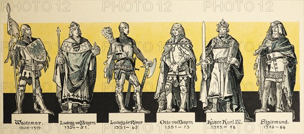 Genealogy Hohenzollern Rulers 14th and 15th century