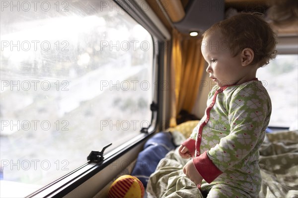 Subject: Toddler in caravan